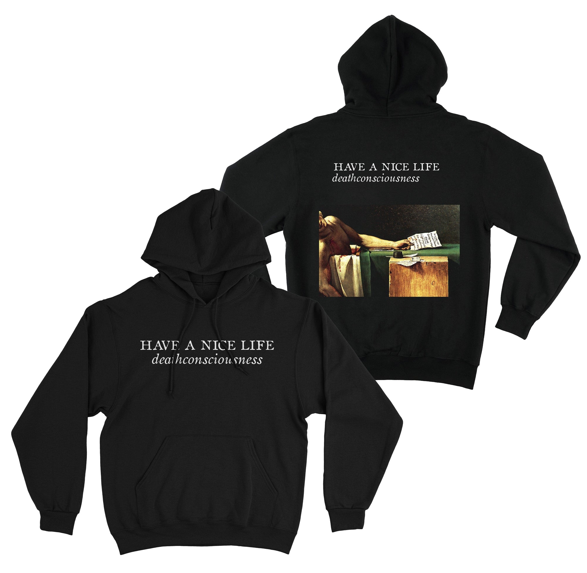 The Flenser Apparel Have a Nice Life "Deathconsciousness" Hoodie (Misprint)