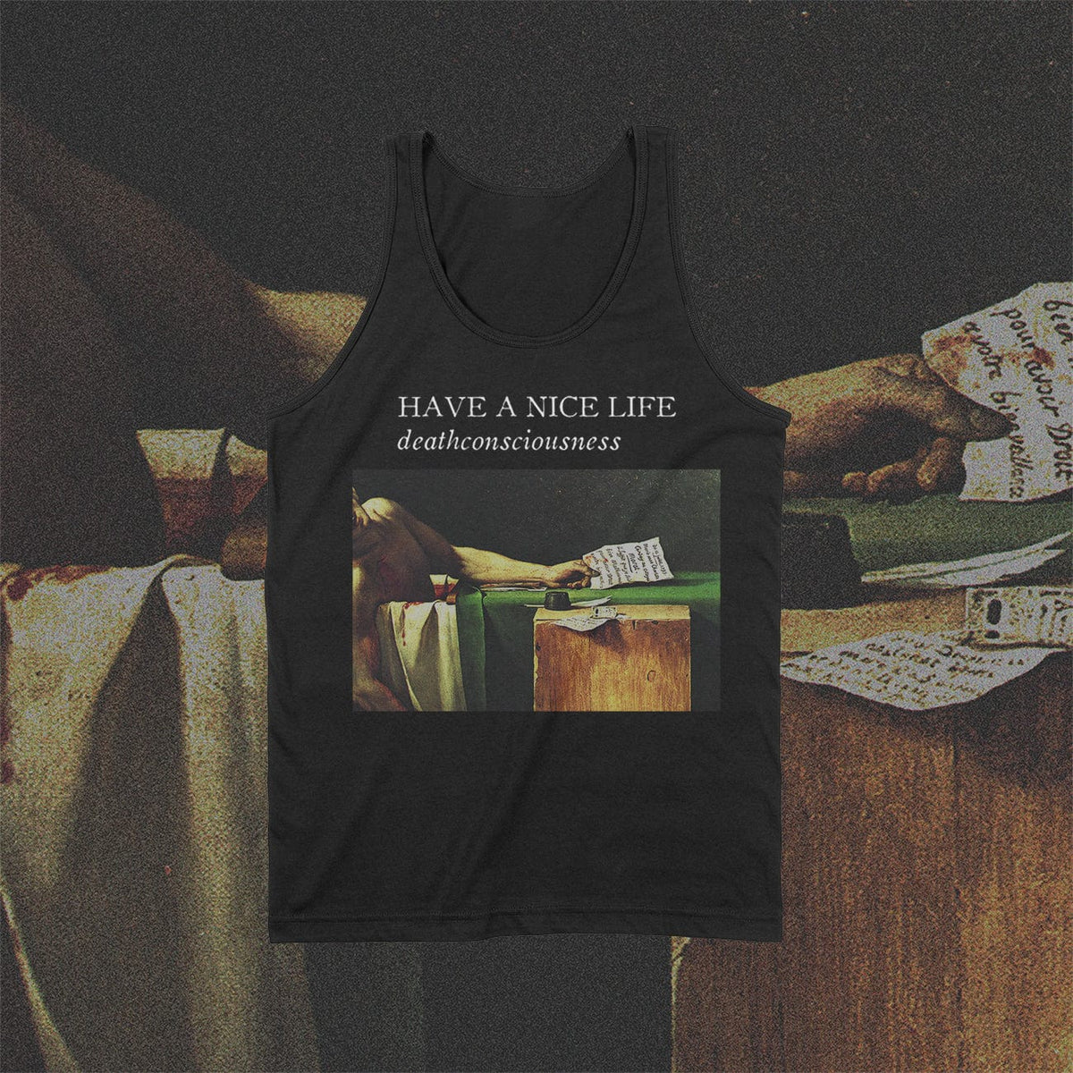 The Flenser Apparel Small Have a Nice Life &quot;Deathconsciousness&quot; Tank