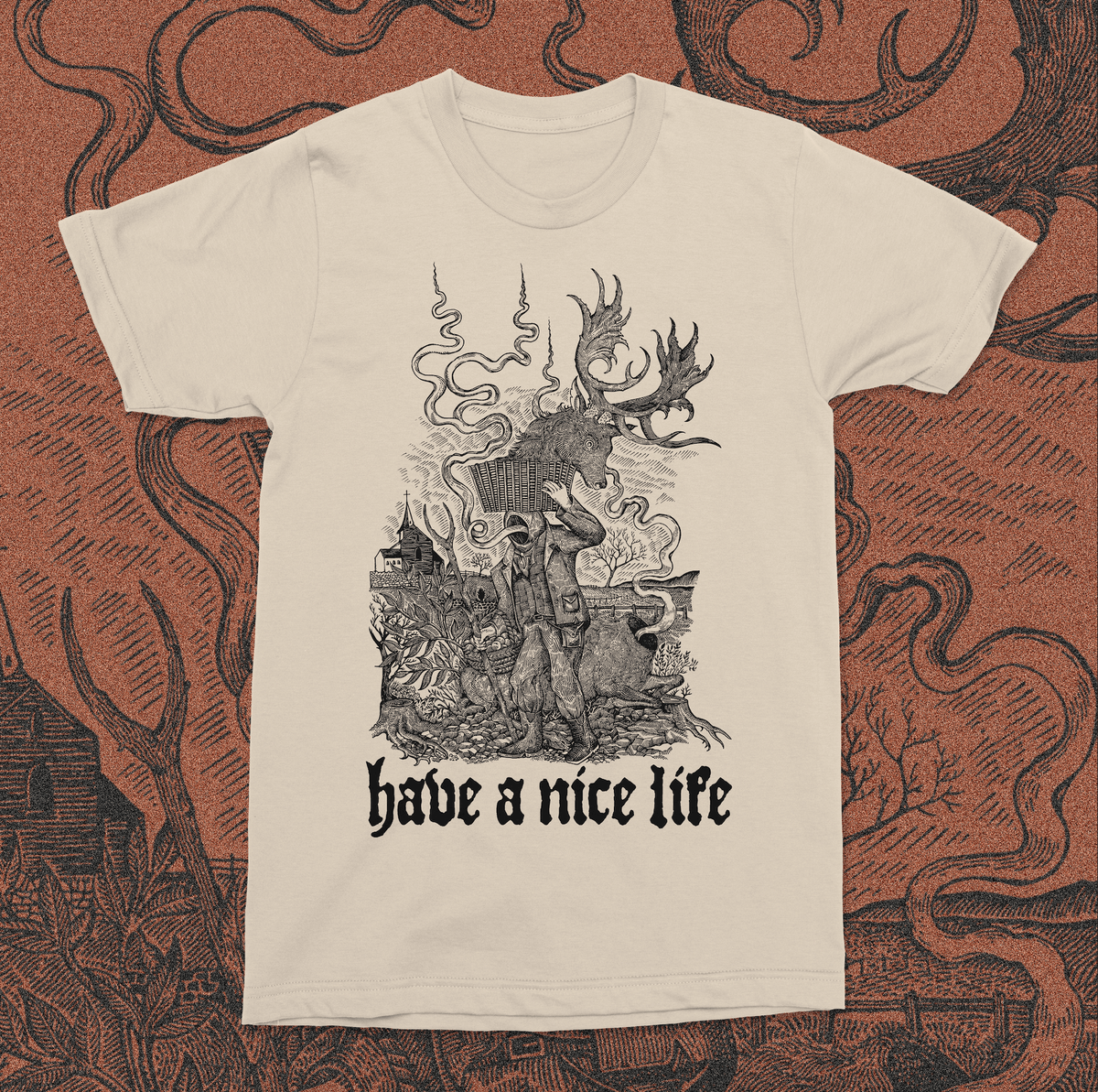 The Flenser Apparel Small Have a Nice Life "Hunter" Shirt