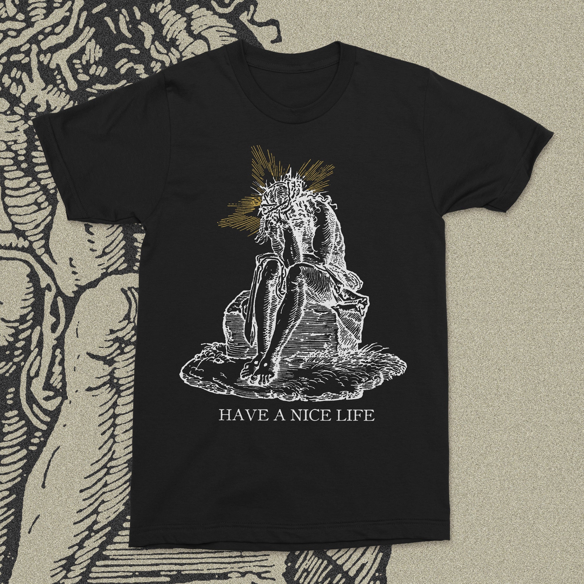 The Flenser Apparel Have a Nice Life "Jeebus" Shirt