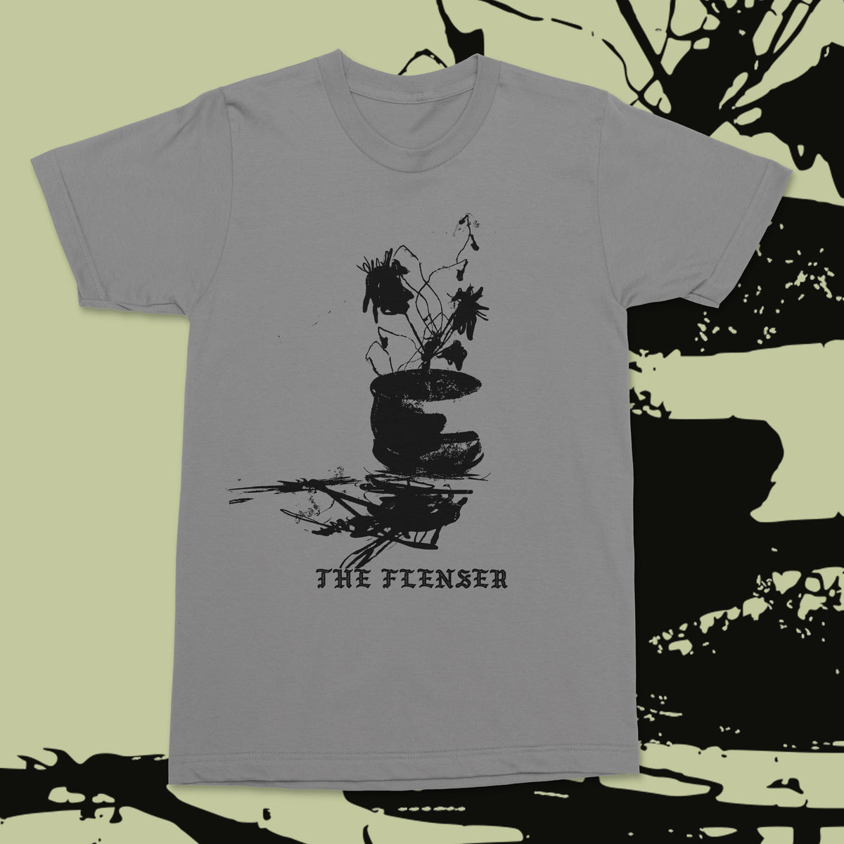 The Flenser Apparel Small Have a Nice Life &quot;Sad Flower&quot; Shirt