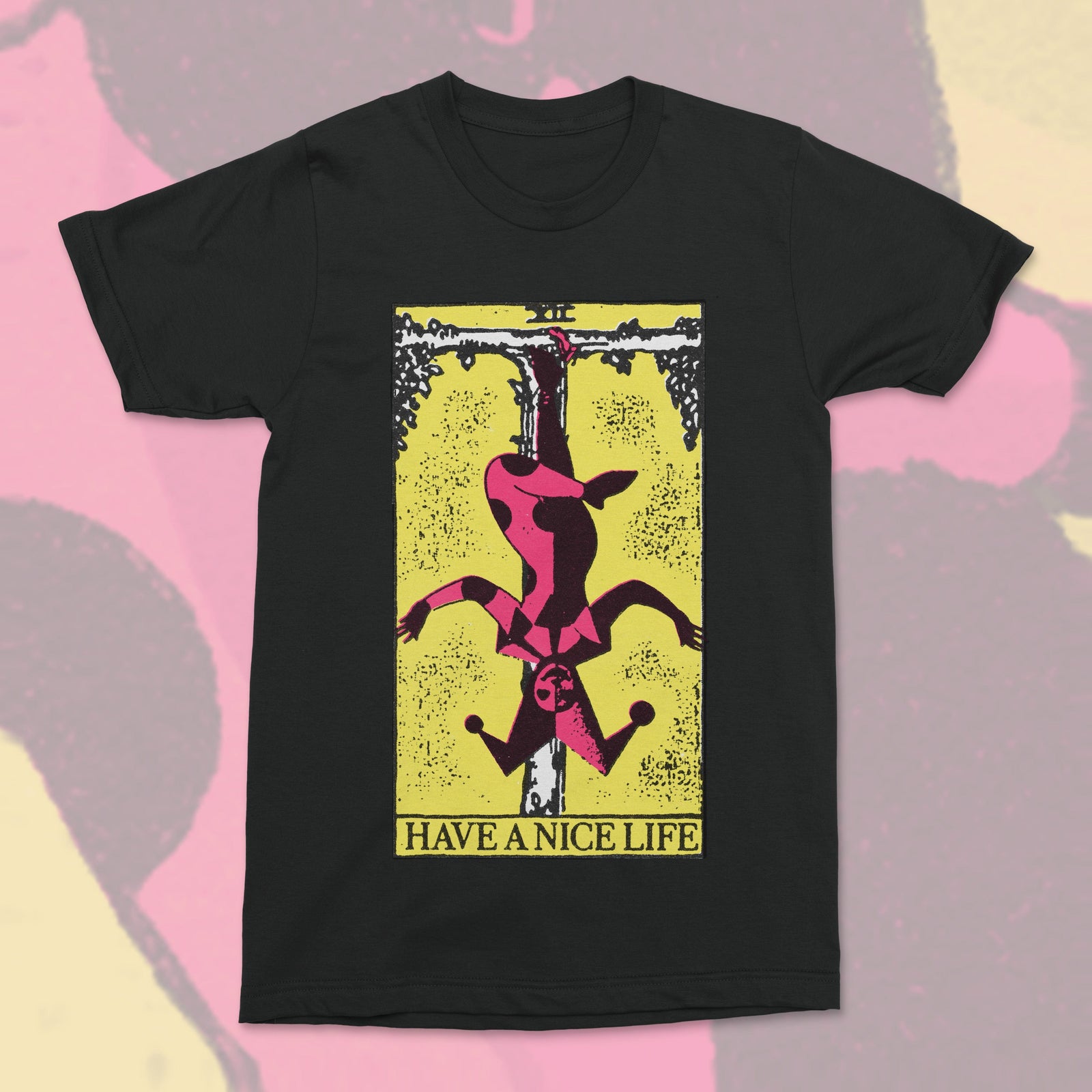 The Flenser Apparel Have a Nice Life "Upside Down Guy" Shirt (pre-order)