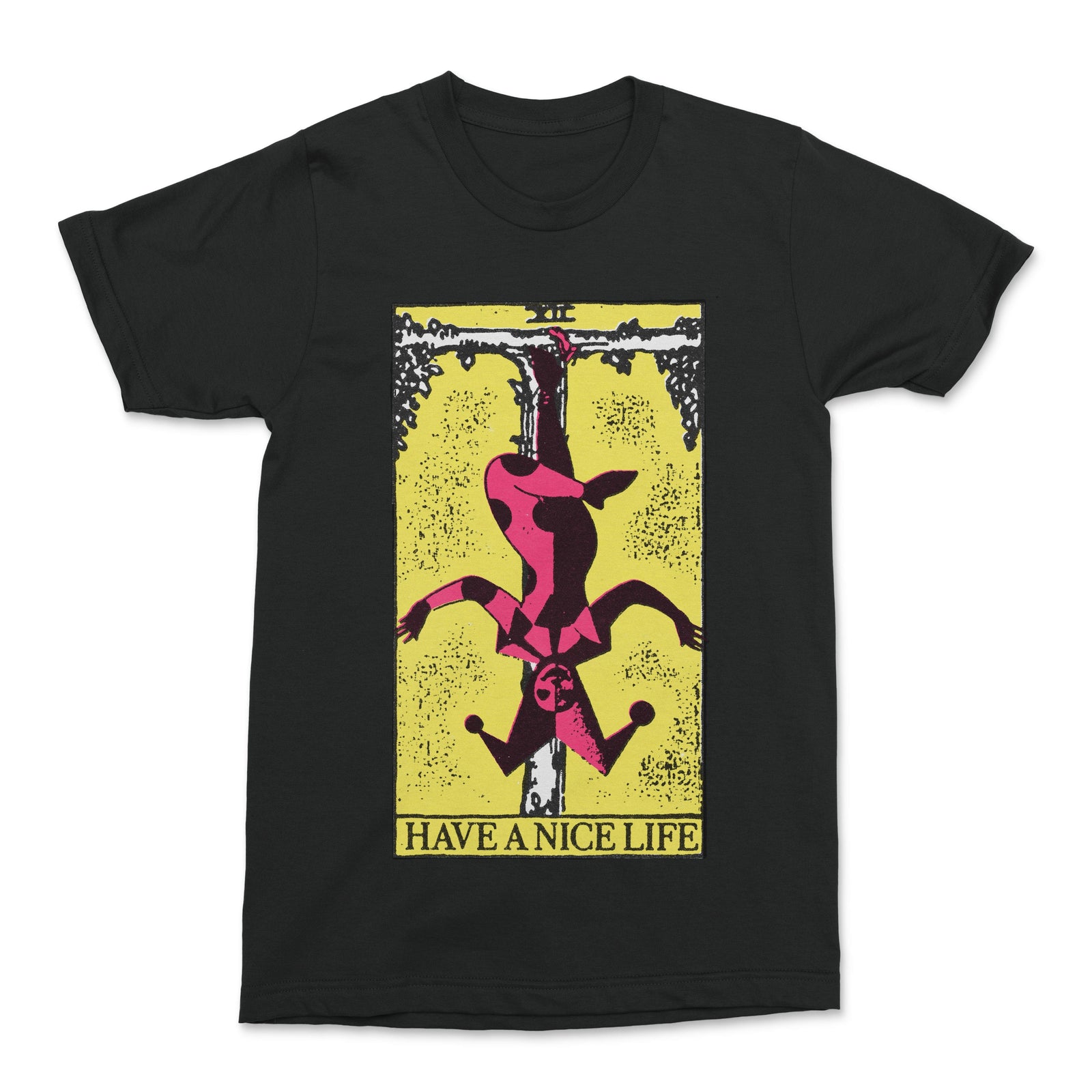 The Flenser Apparel Have a Nice Life "Upside Down Guy" Shirt (pre-order)
