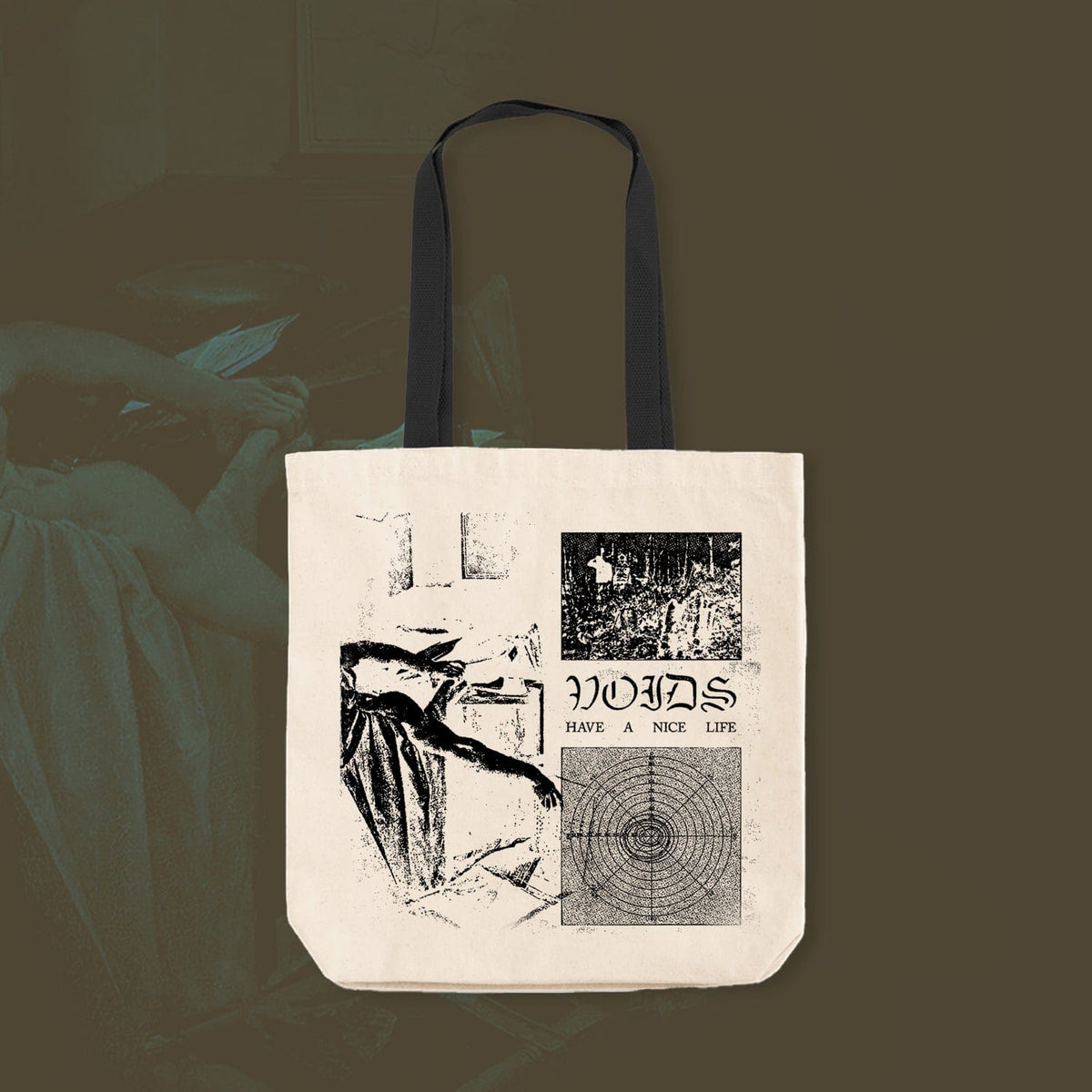 The Flenser Apparel Have a Nice Life &quot;Voids&quot; Tote (pre-order)