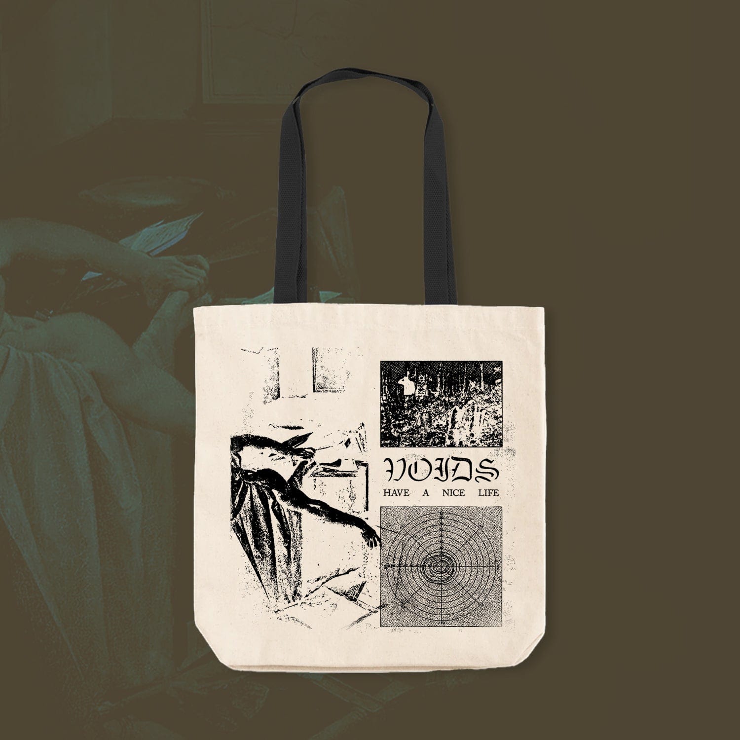 The Flenser Apparel Have a Nice Life "Voids" Tote (pre-order)
