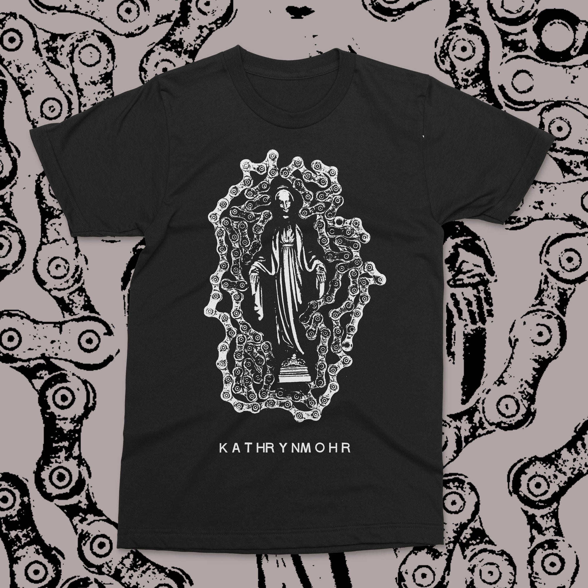 The Flenser Apparel Kathryn Mohr "Mary in Chains" Shirt (pre-order)