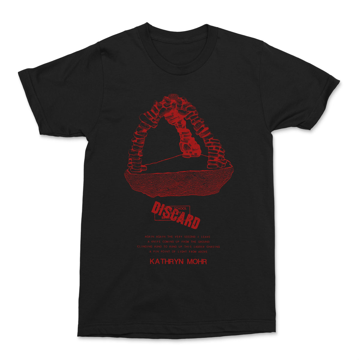 The Flenser Apparel Kathryn Mohr "Pillar" Black Shirt