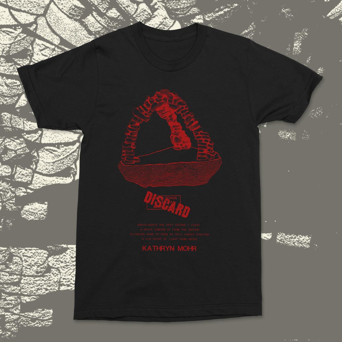 The Flenser Apparel Small Kathryn Mohr "Pillar" Black Shirt
