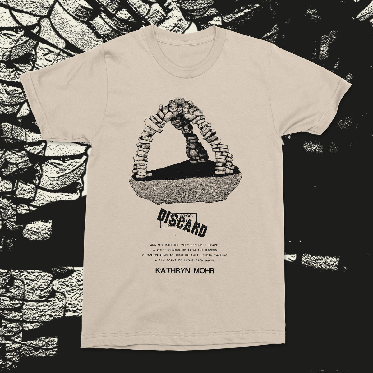 The Flenser Apparel Small Kathryn Mohr "Pillar" Natural Shirt