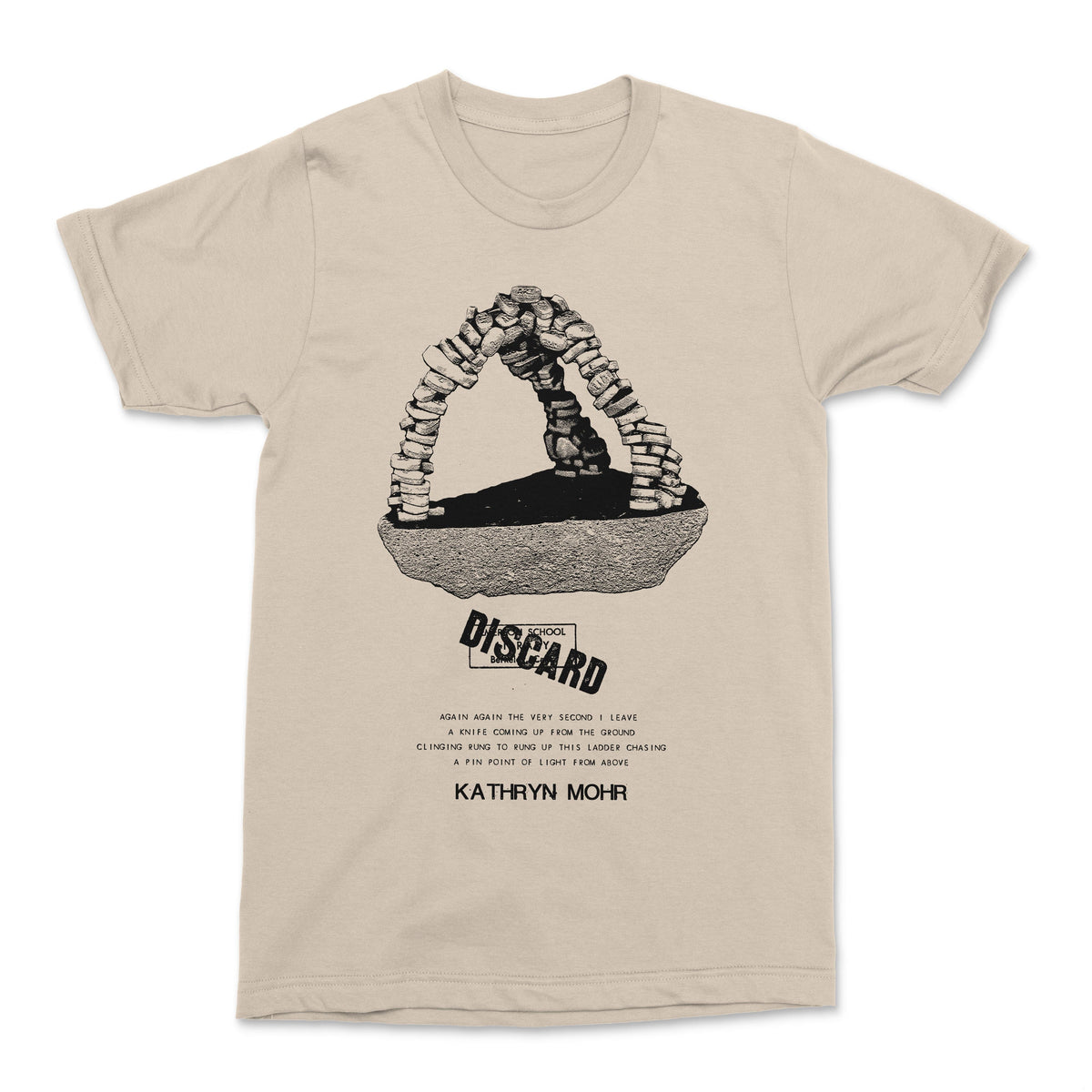 The Flenser Apparel Kathryn Mohr "Pillar" Natural Shirt