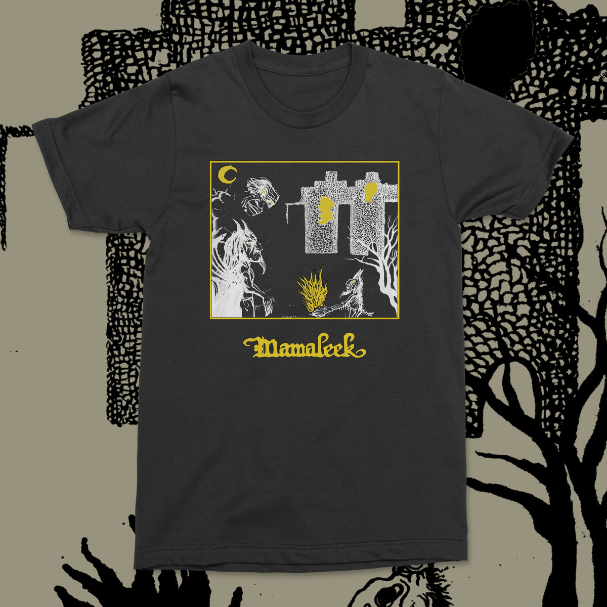 The Flenser Apparel Small Mamaleek &quot;Netherworld&quot; Shirt (pre-order)