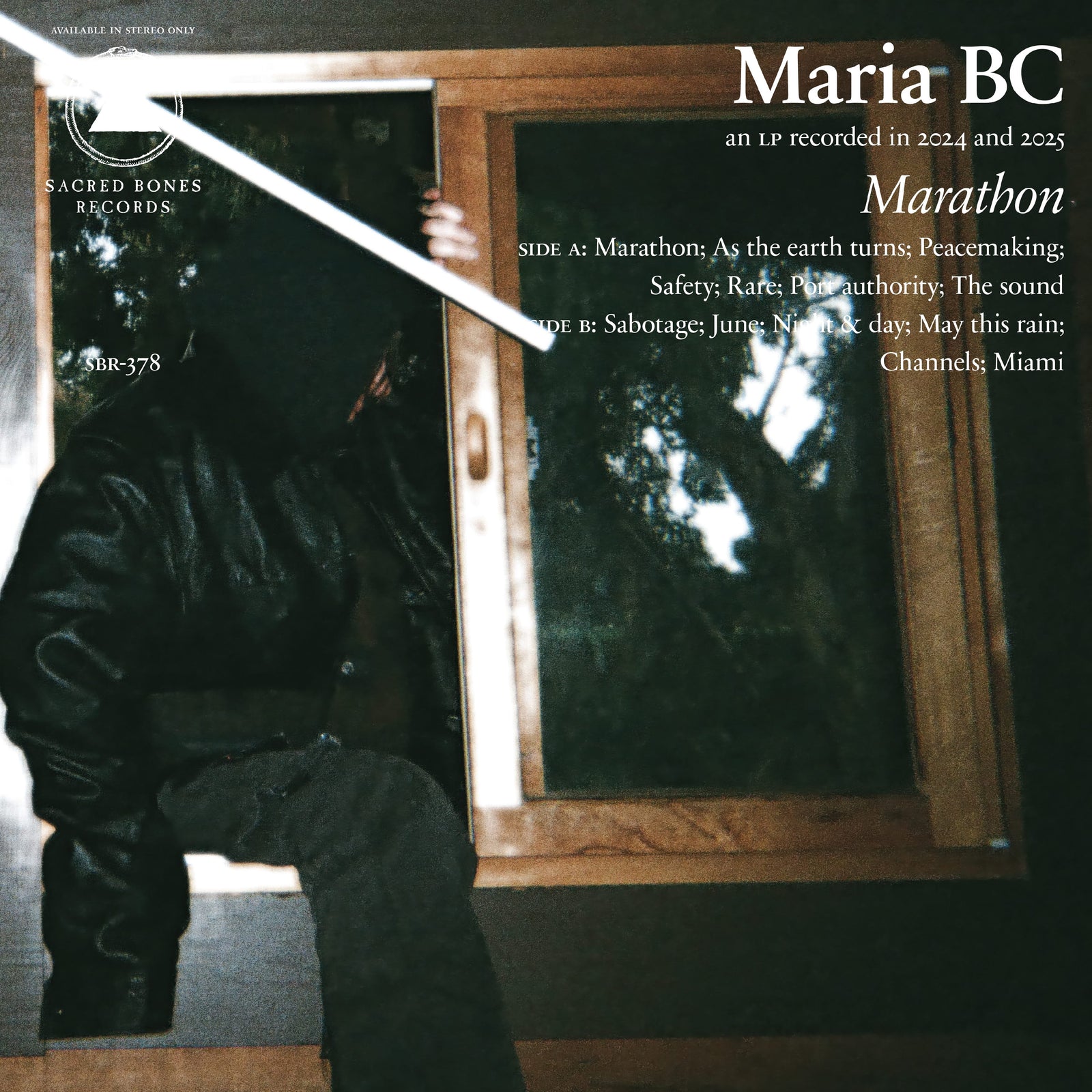 Sacred Bones CD Maria BC "Marathon" CD