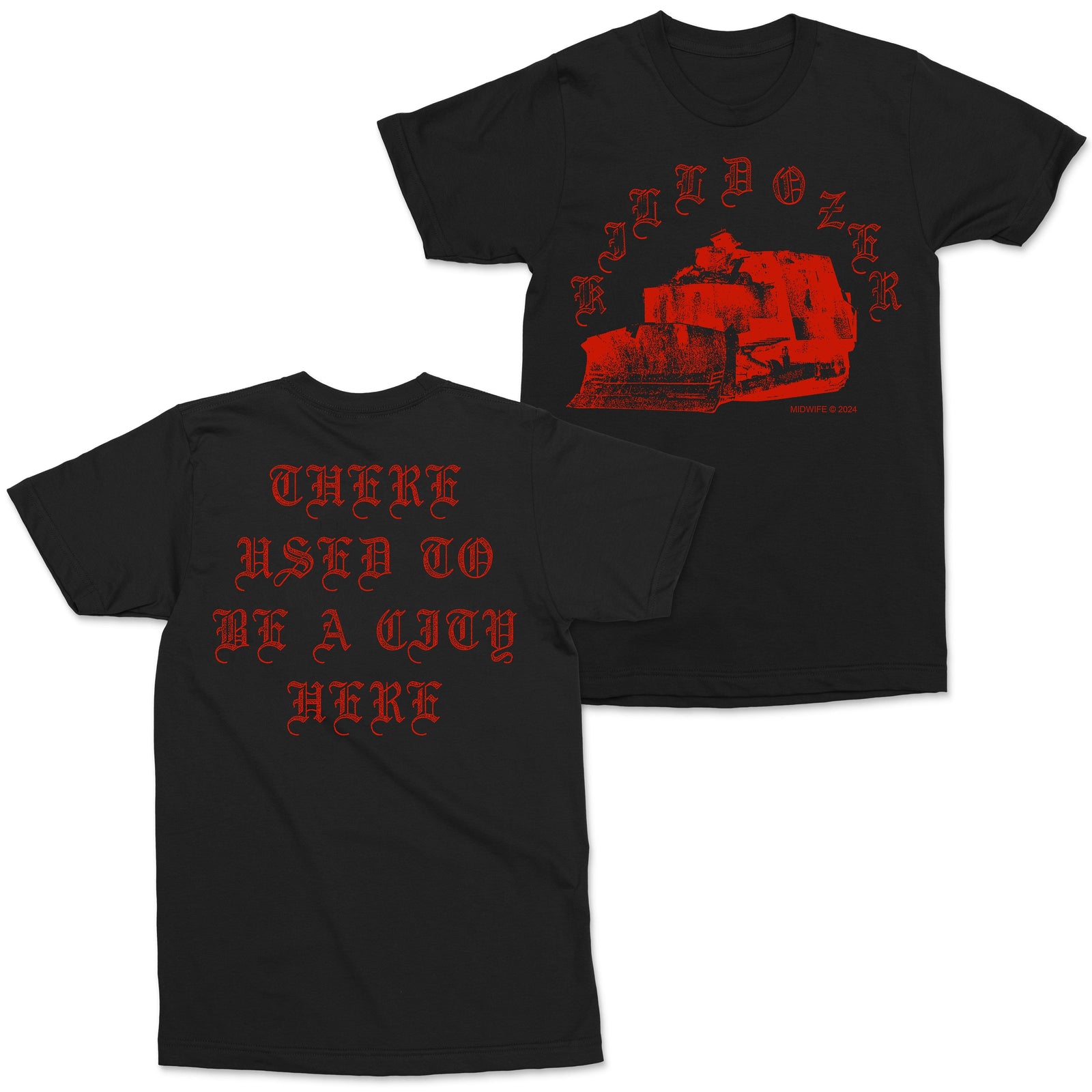 The Flenser Apparel Midwife "Red Killdozer" Shirt
