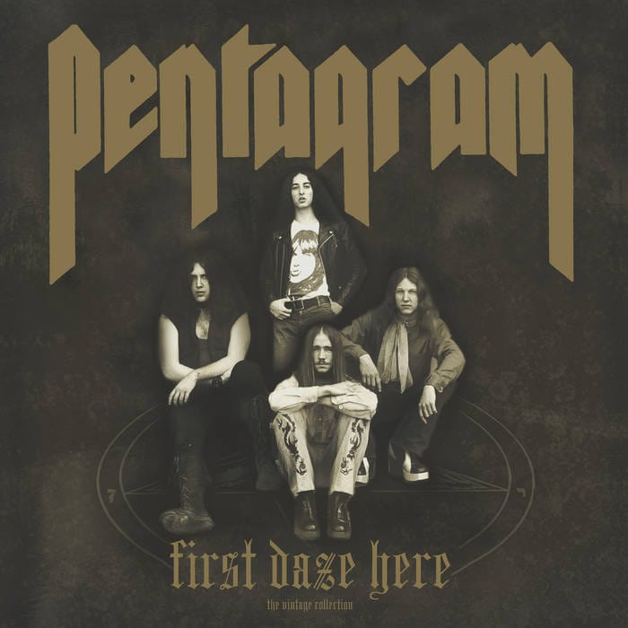 Relapse Records CD Pentagram "First Daze Here" 2CD