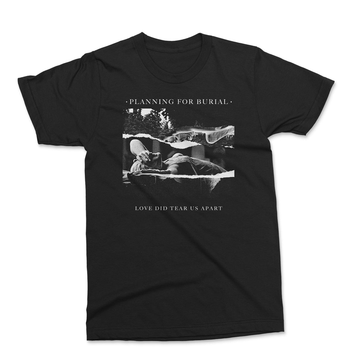 The Flenser Apparel Planning For Burial &quot;Love Did Tear Us Apart&quot; Shirt