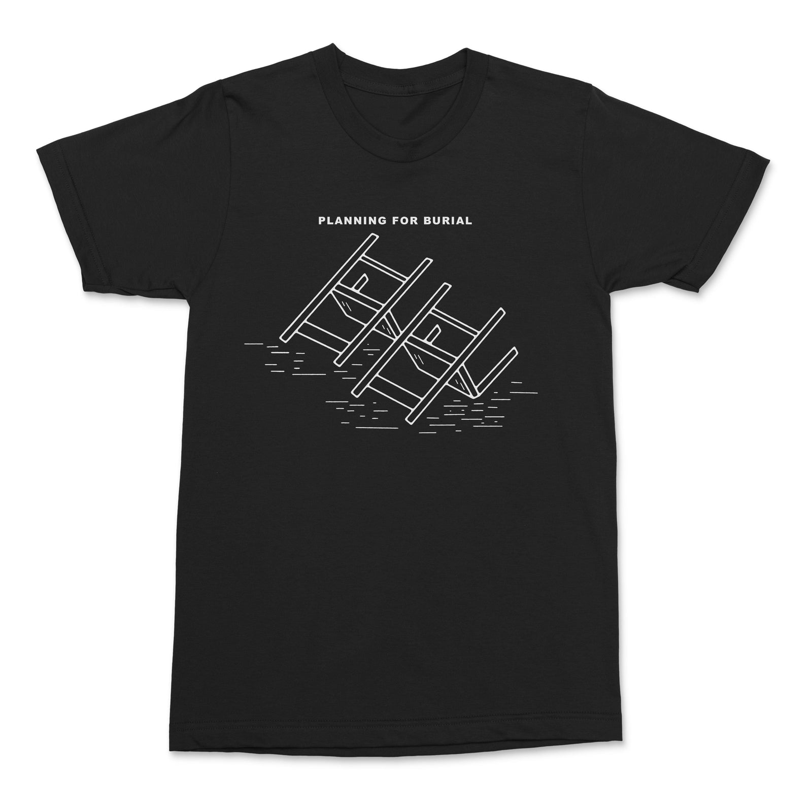 The Flenser Apparel Planning for Burial "Two Chairs" Shirt (Tour Leftovers)