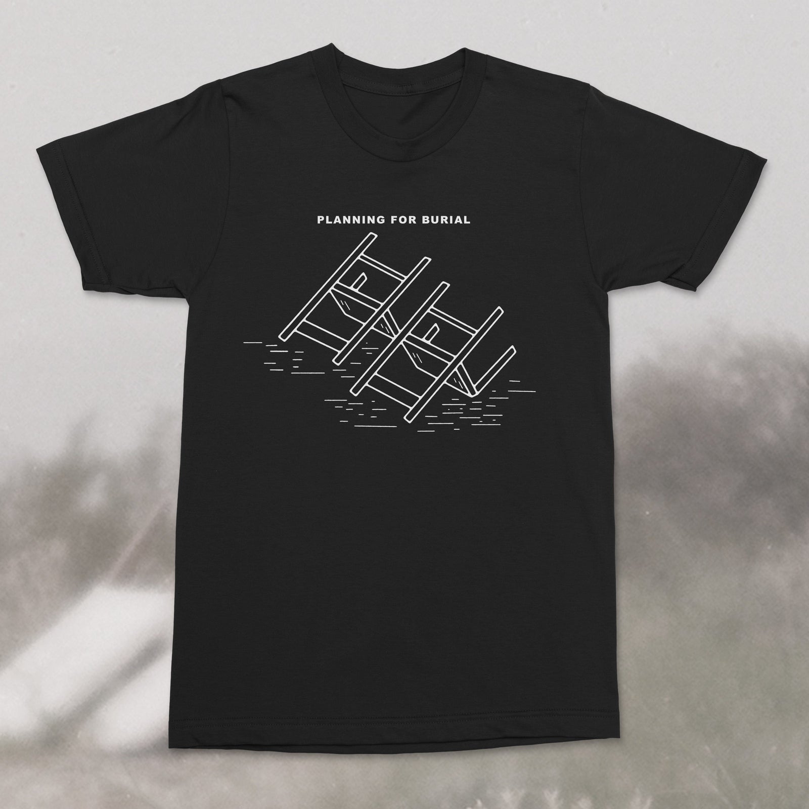 The Flenser Apparel Planning for Burial "Two Chairs" Shirt (Tour Leftovers)
