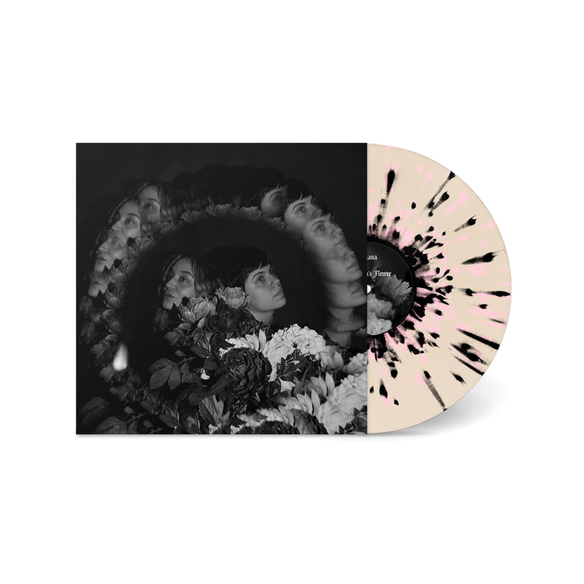 The Flenser Vinyl Bone with Black and Pink Splatter Vinyl Ragana &quot;Desolation&#39;s Flower&quot; LP (pre-order)