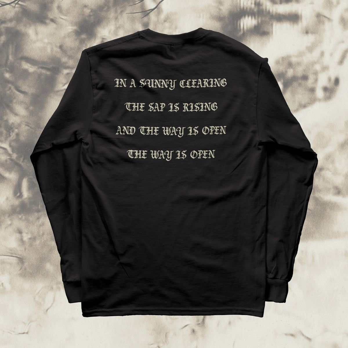 The Flenser Apparel Ragana &amp; Drowse &quot;Ash Souvenir&quot; Longsleeve (pre-order)