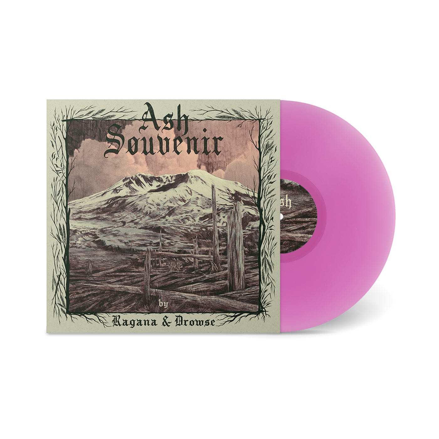 The Flenser Vinyl Violet Vinyl Ragana & Drowse "Ash Souvenir" LP