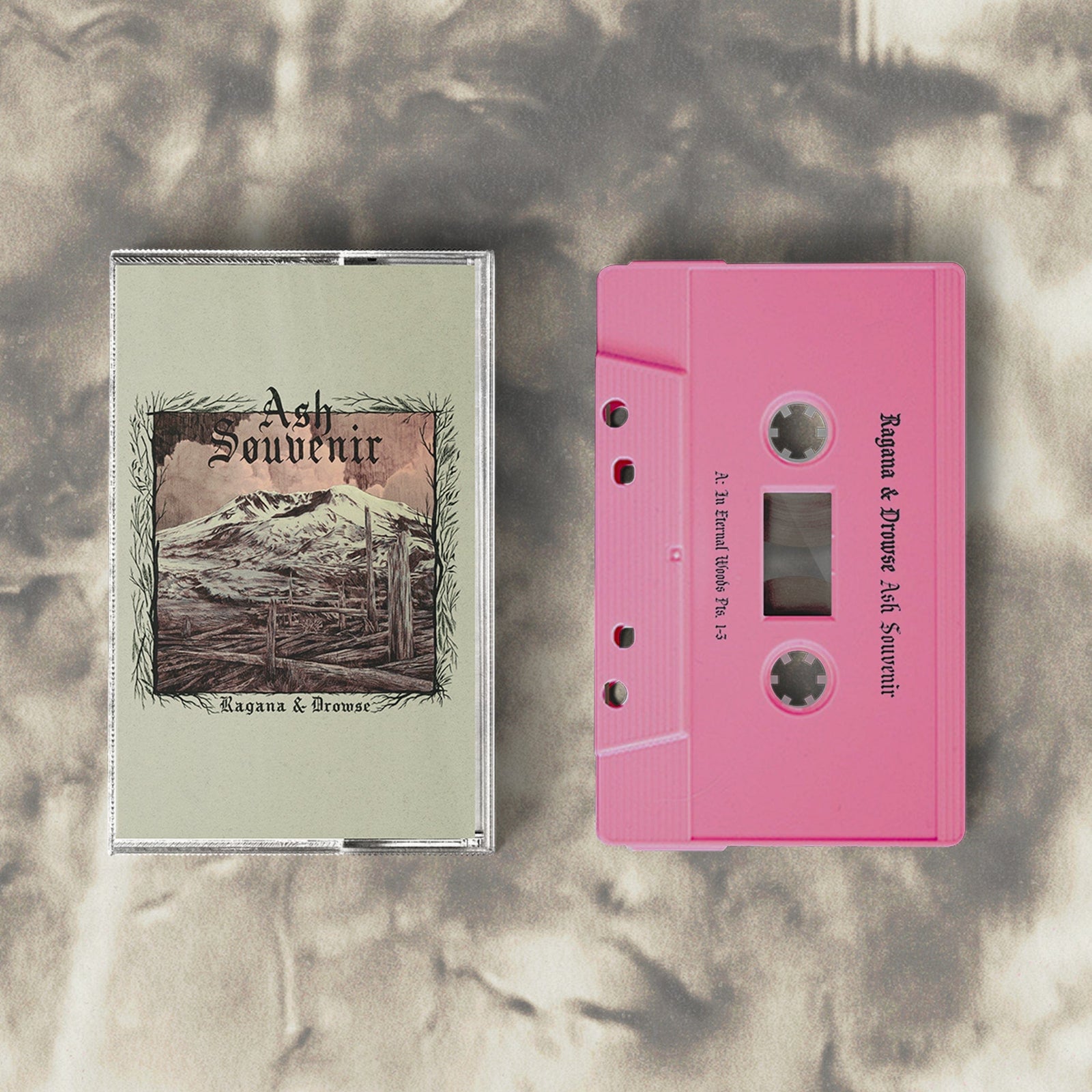 The Flenser Tapes Ragana & Drowse "Ash Souvenir" Tape (pre-order)