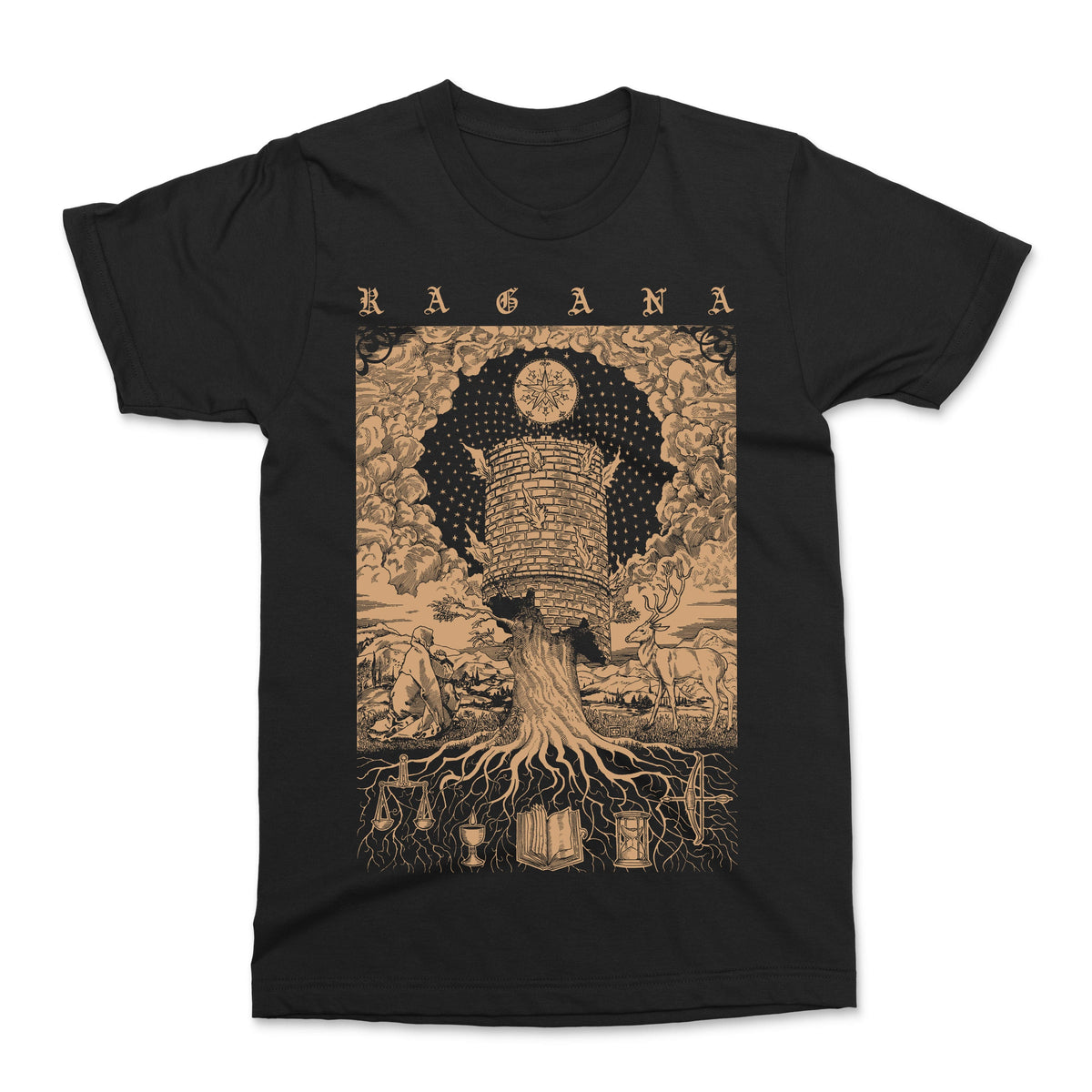 The Flenser Apparel Ragana "Tower Ruins" Shirt