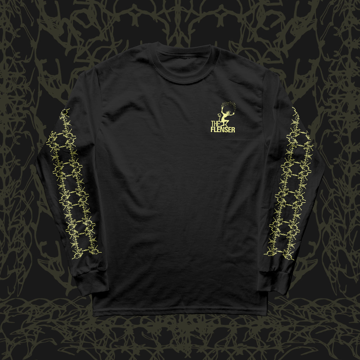 The Flenser Apparel The Flenser &quot;Chaos Vines&quot; Longsleeve Shirt