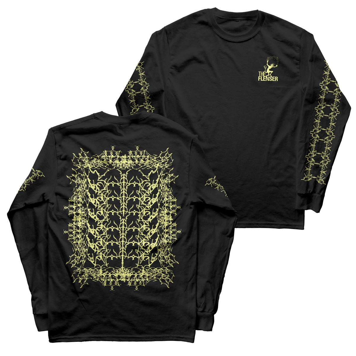 The Flenser Apparel The Flenser &quot;Chaos Vines&quot; Longsleeve Shirt