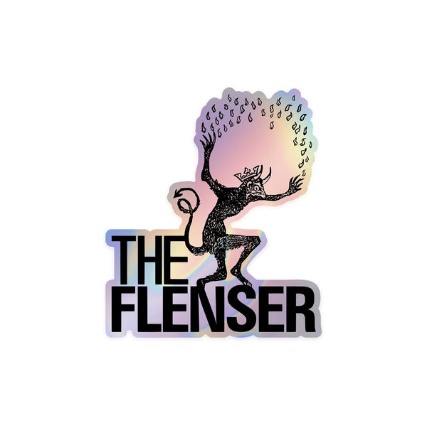 The Flenser 'Holographic Logo' Sticker
