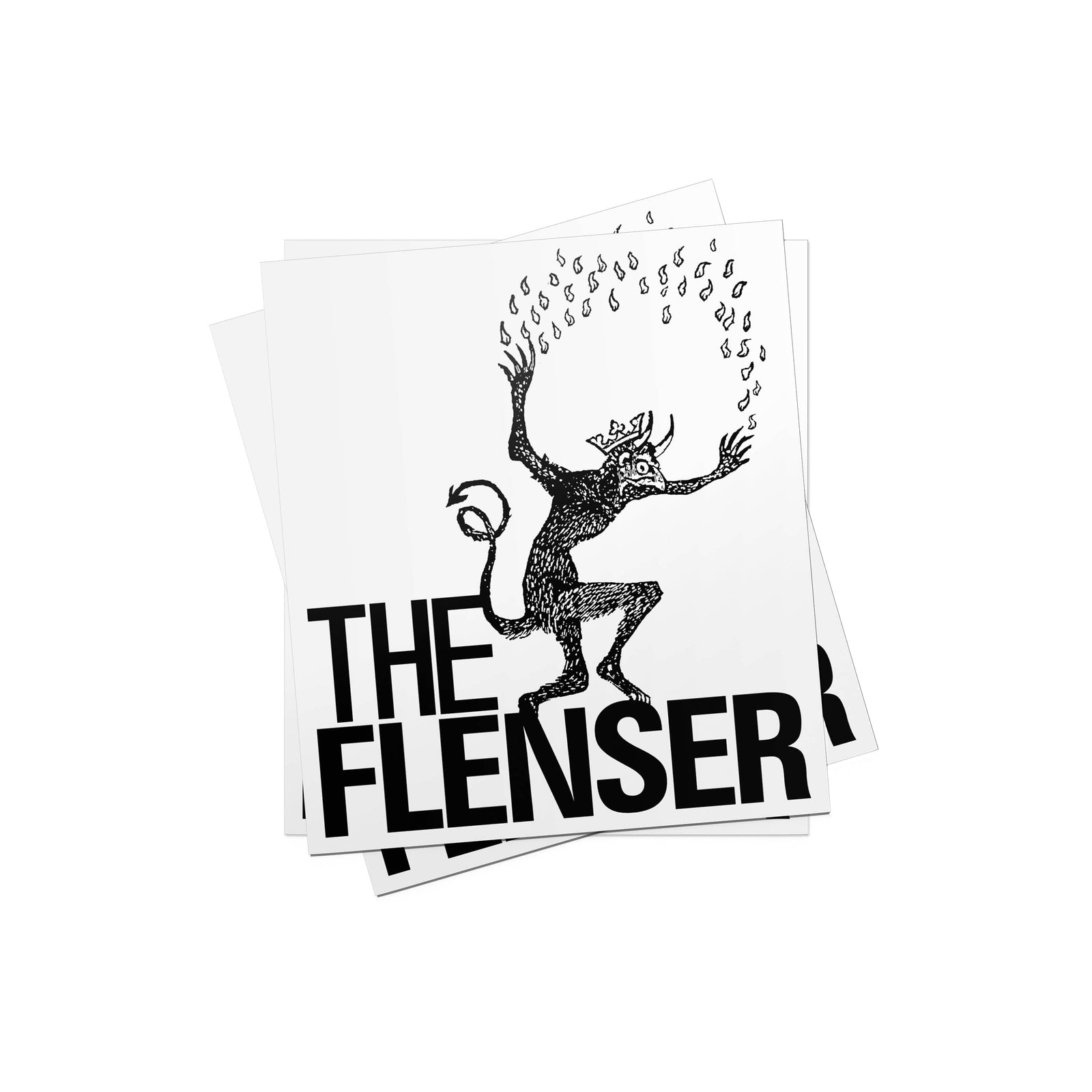 The Flenser Apparel The Flenser "Logo" Sticker
