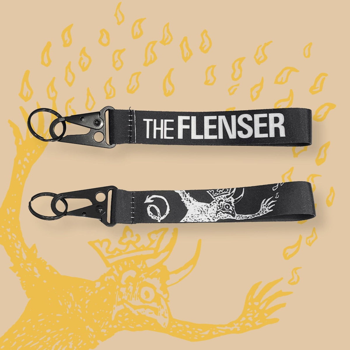 The Flenser Apparel The Flenser Wrist Lanyard
