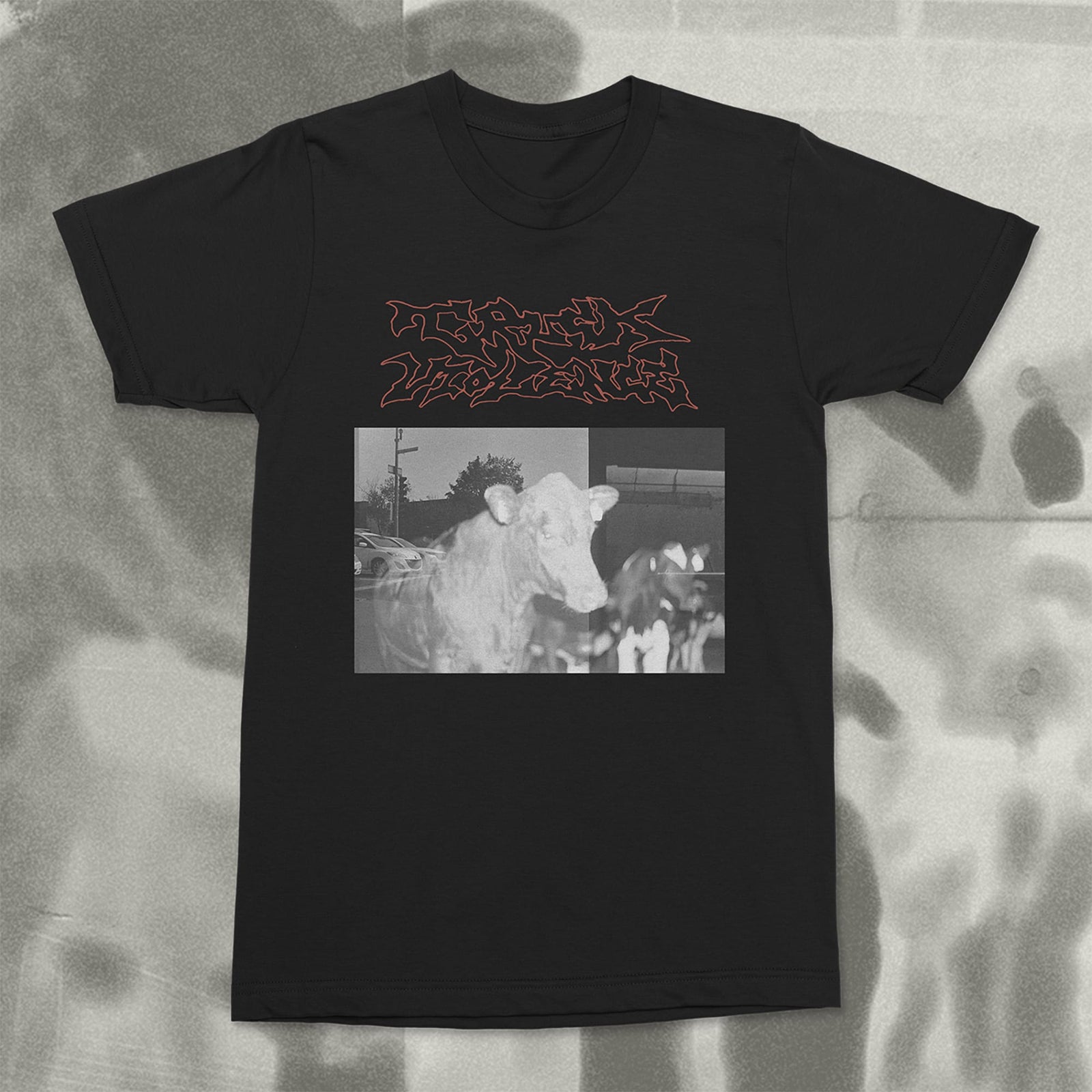The Flenser Apparel Truck Violence "Cow" Shirt (pre-order)