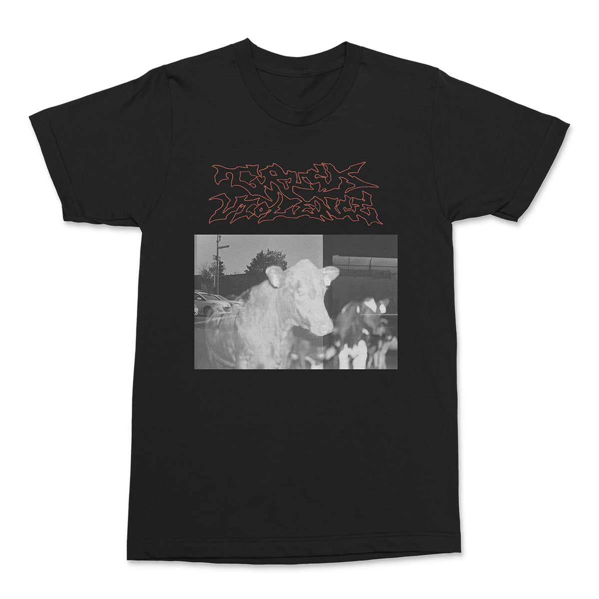 The Flenser Apparel Truck Violence "Cow" Shirt (pre-order)