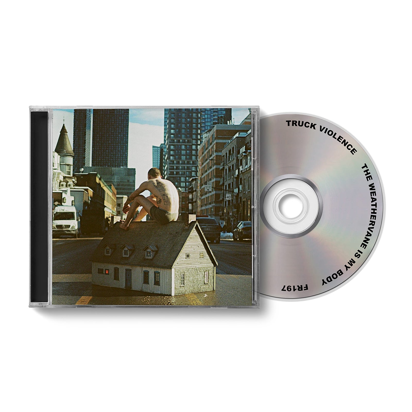 The Flenser CD Truck Violence "The weathervane is my body" CD (pre-order)
