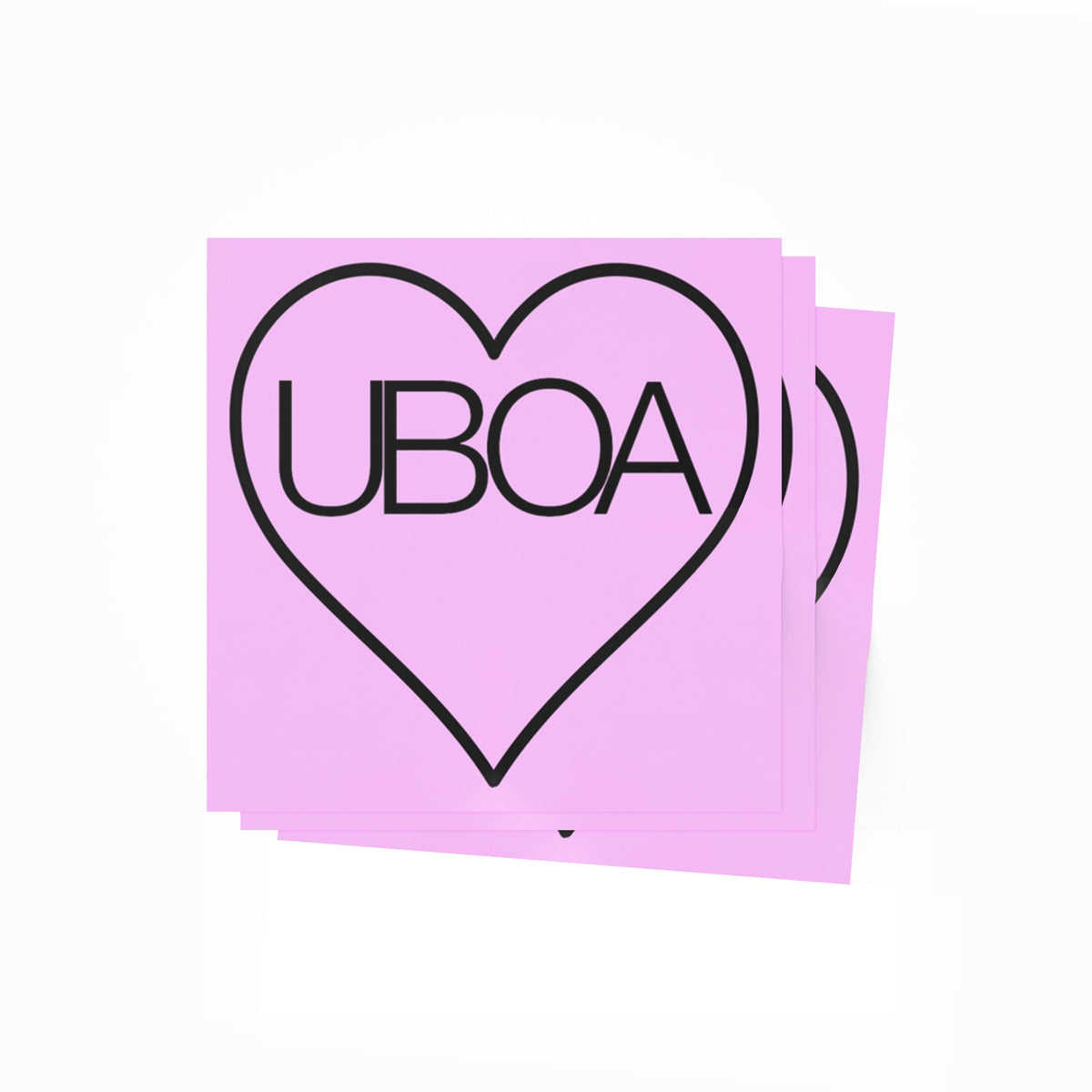 The Flenser Apparel Uboa &quot;Heart&quot; Sticker
