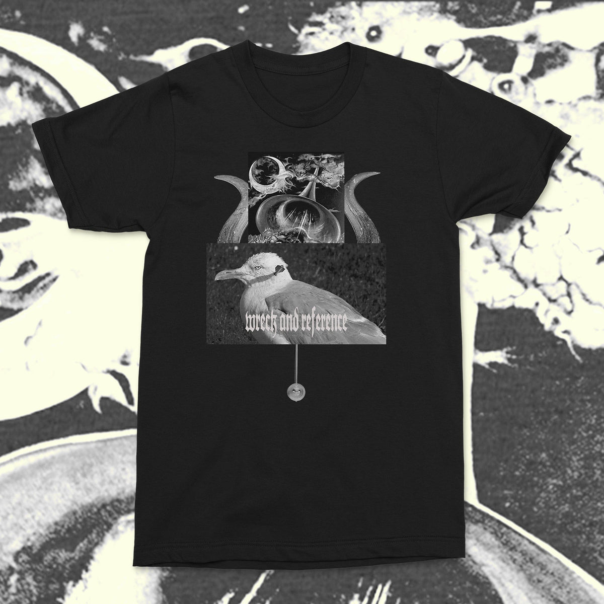 The Flenser Apparel Small Wreck and Reference &quot;Bird&quot; Shirt (pre-order)