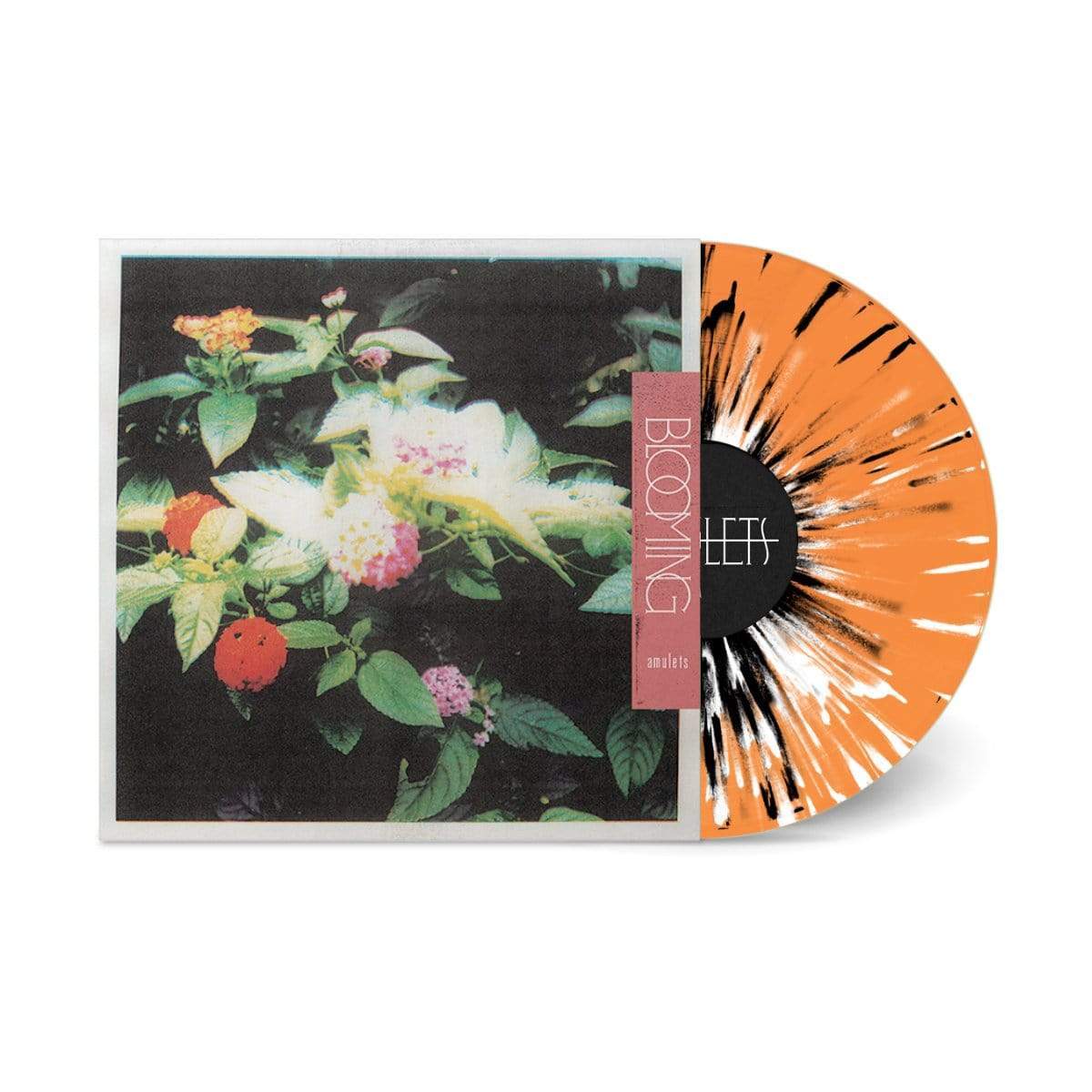 The Flenser Vinyl Orange with Black &amp; White Splatter Amulets &quot;Blooming&quot; LP