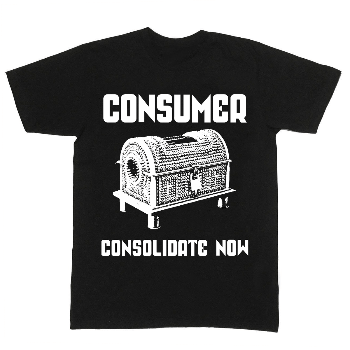 The Flenser Apparel Consumer "Consolidate Now" Shirt