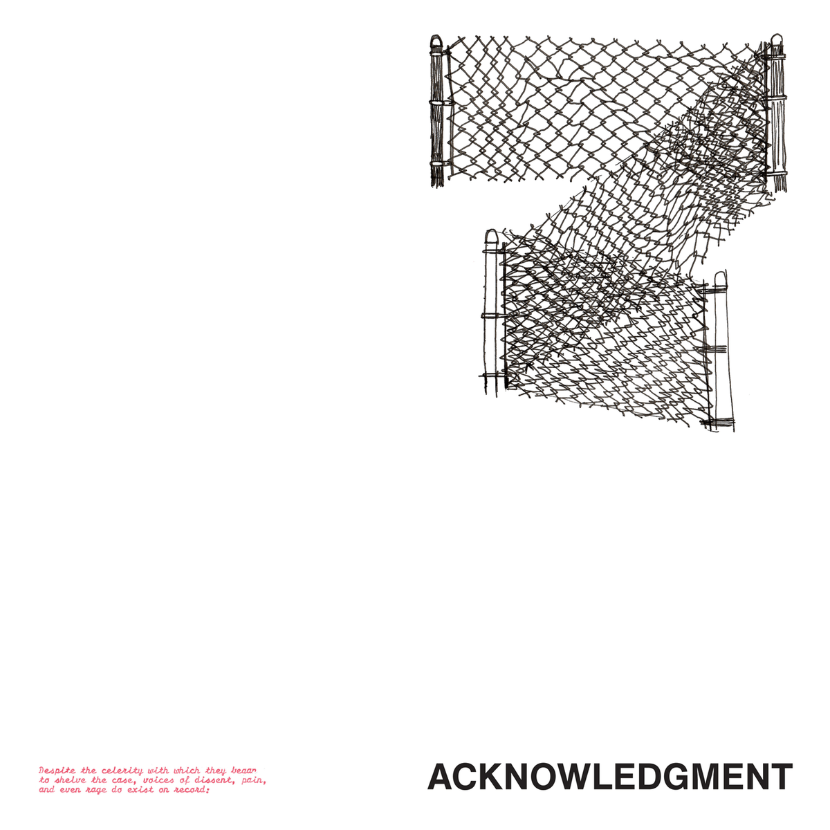 Whited Sepulchre Vinyl Mark Trecka &quot;Acknowledgment&quot; LP