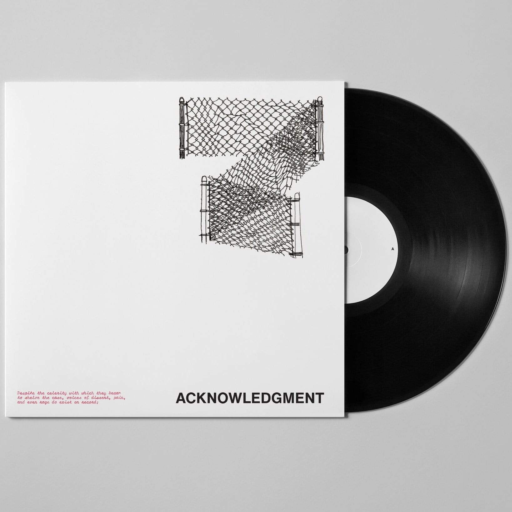 Whited Sepulchre Vinyl Mark Trecka "Acknowledgment" LP