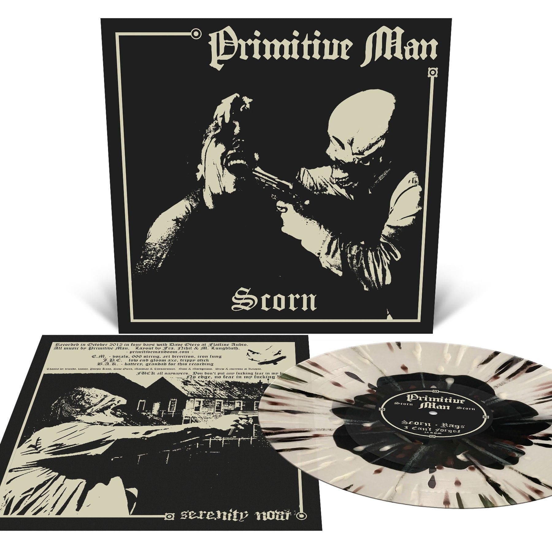 Relapse Records Vinyl Primitive Man "Scorn" LP
