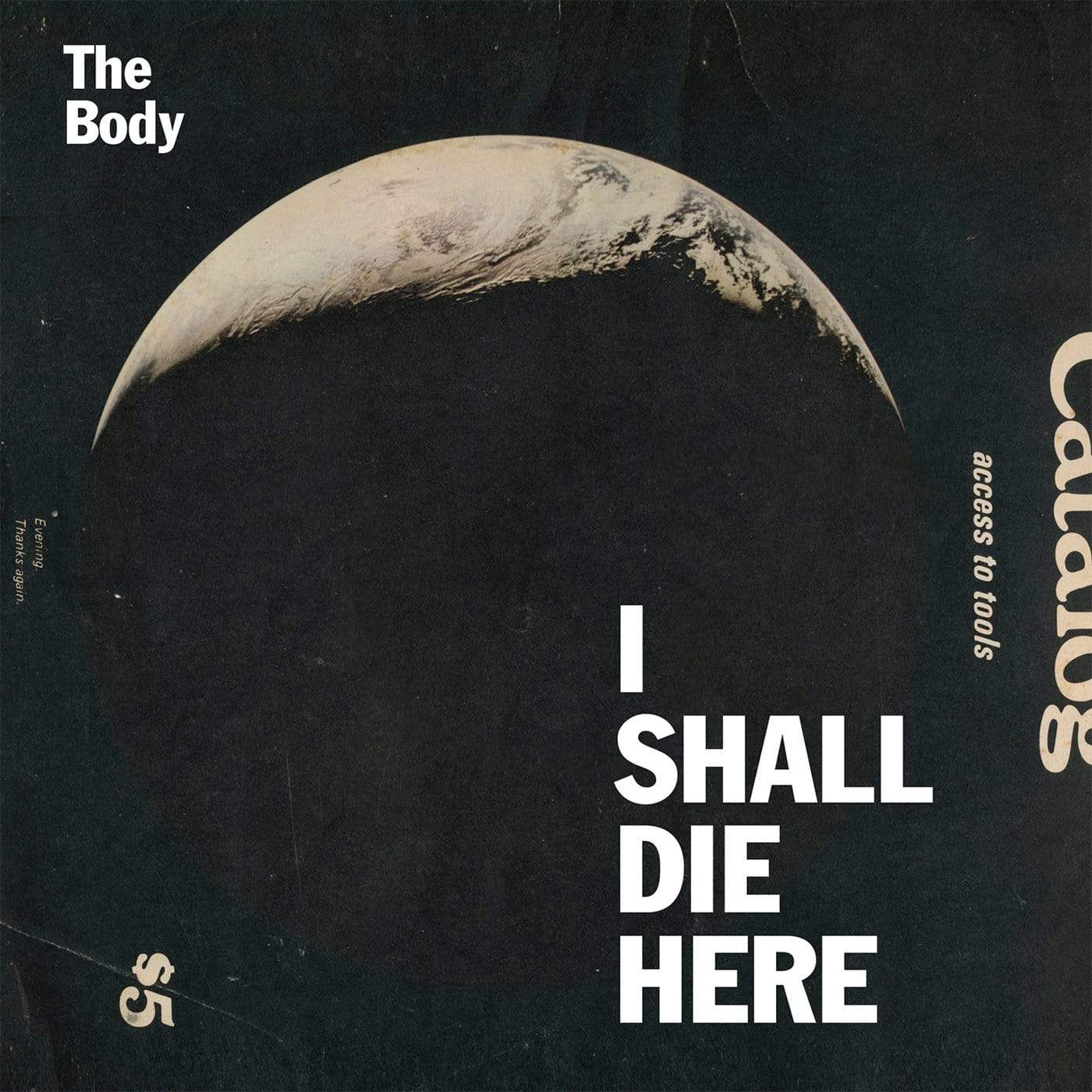 The Flenser The Body "I Shall Die Here" CD